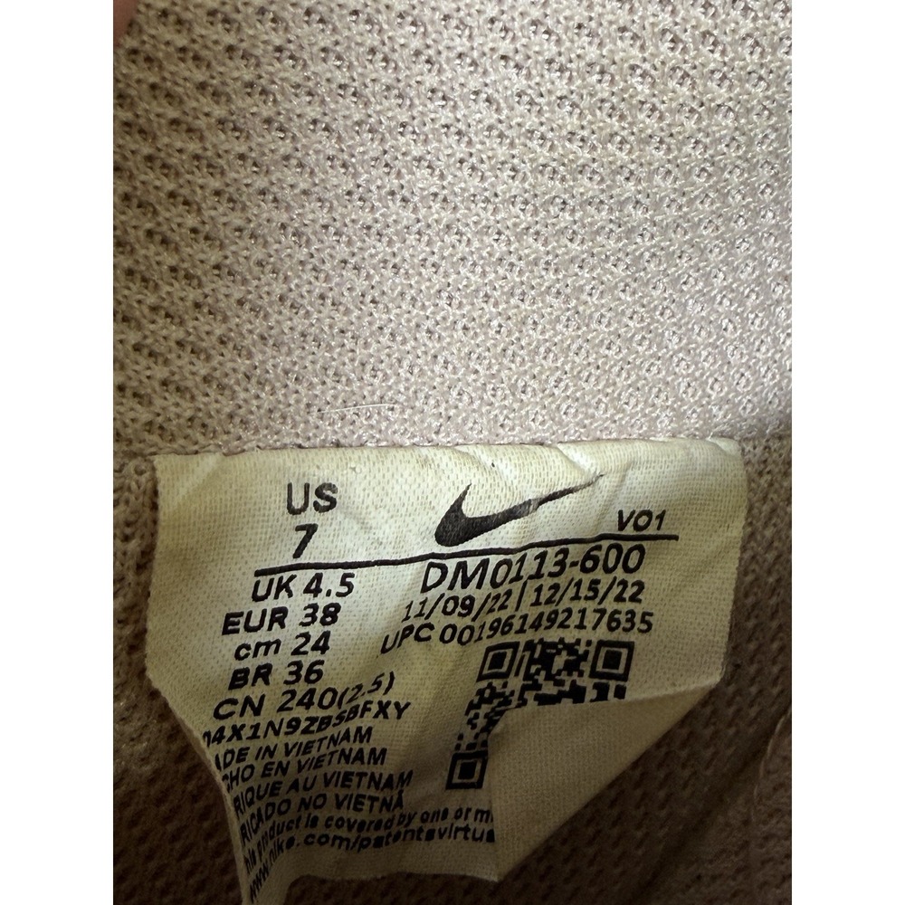 Nike Court Vision ALTA LTR Pink Oxford Casual Platform DM0113-600 Size 7 - Picture 8 of 10